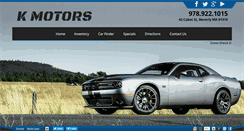 Desktop Screenshot of k-motorinc.com